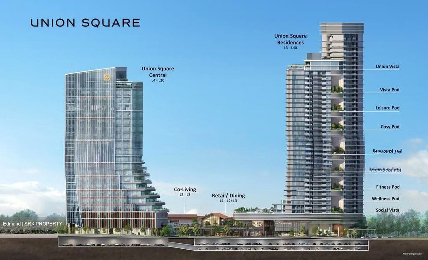 Union Square Residences (D1), Condominium #610240641